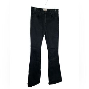 ASOS Black Flare Leg Jeans / UK 28/32